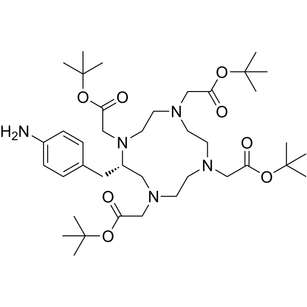 p-NH2-Bn-DOTA-tetra(t-Bu ester) 446061-19-4